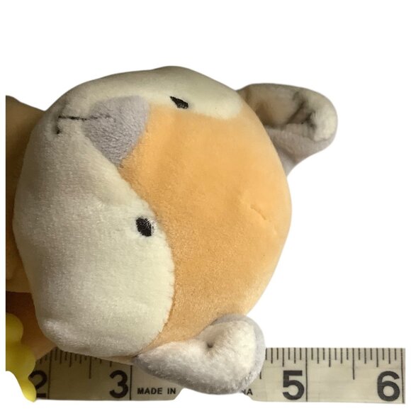 Animal Adventure Fox Baby Plush Toy Teether Teething Ring Stuffed Animal 4.5" - Picture 6 of 6